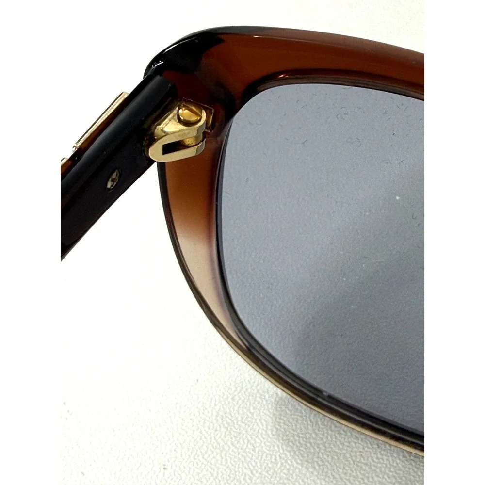 Versace 4264-B 57016 Sunglasses Frames Only, Brown Greca, 140mm, Made In Italy